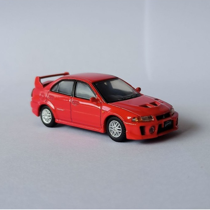 Jual Diecast Mitsubishi Lancer Evolution V kuning merah CN-03 ...