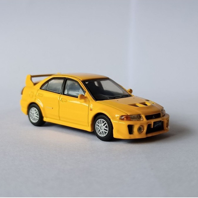 Jual Diecast Mitsubishi Lancer Evolution V kuning merah CN-03 ...