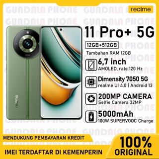 Promo Realme 11 Pro Plus 5G 12+512Gb [+12Gb Extended RAM] Garansi