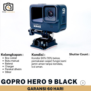 Jual Action Camera Go Pro 9  GoPro Hero 9 5K 20MP - Garansi Resmi