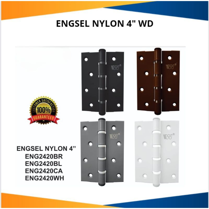 Jual Engsel Nylon Engsel Pintu Jendela In Set Shopee Indonesia