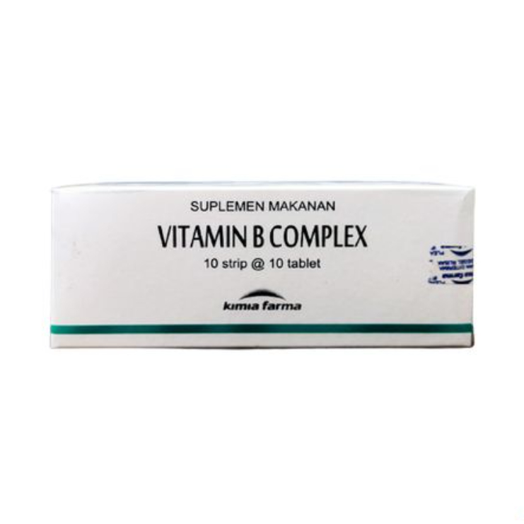 Jual Vitamin B Complex [per Strip 10 Tab] Kimia Farma - Suplemen ...