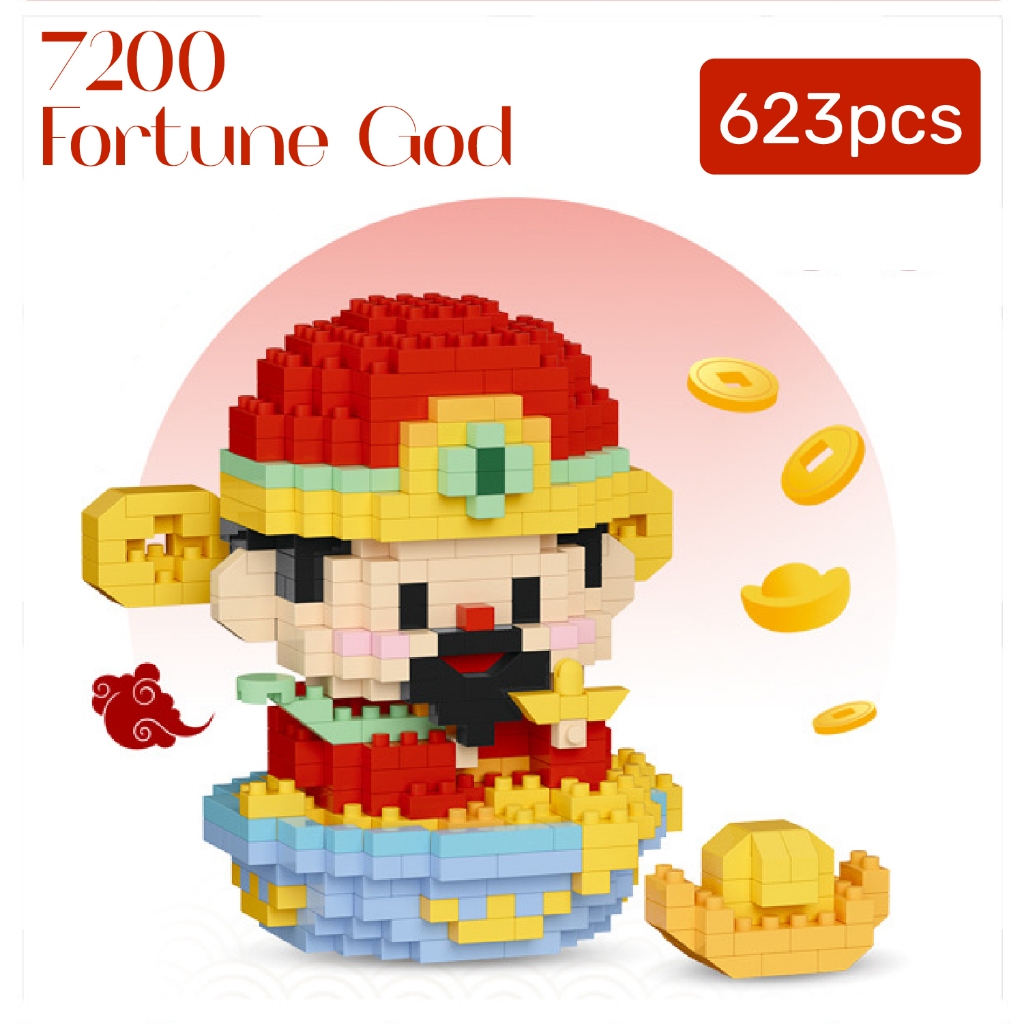 Jual Block City-CLC Lucky Icon 2024 Block Bricks Balok Susun Ikon ...