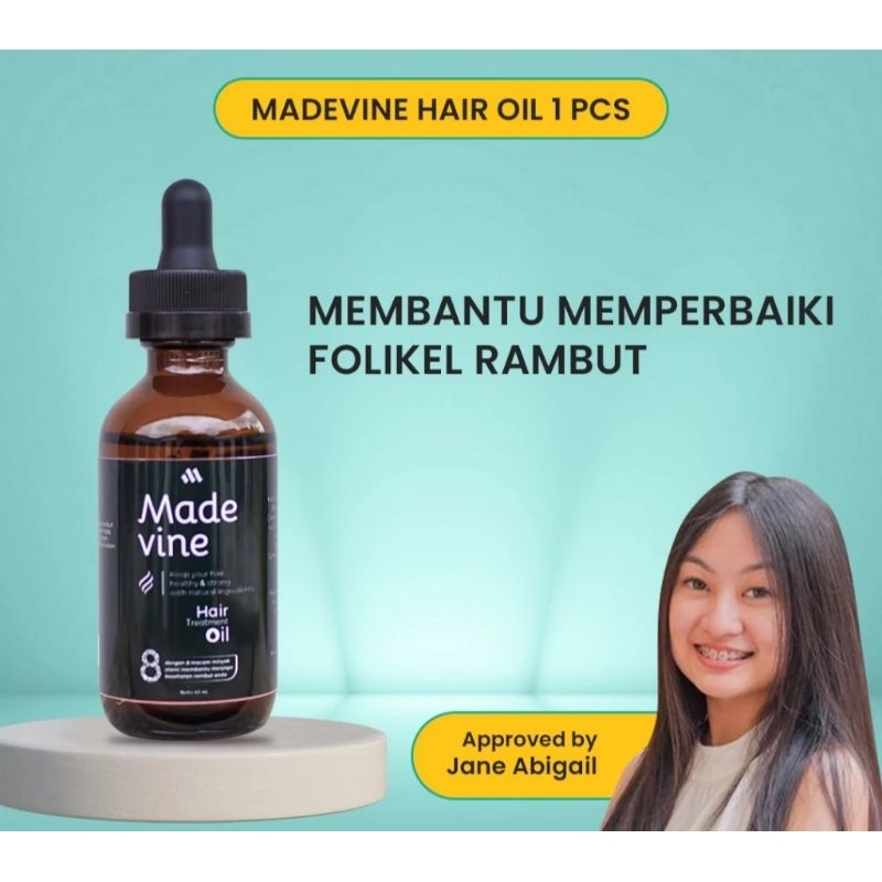 Jual Madevine Hair Oil Obat Rambut Rontok Dan Penumbuh Rambut Untuk