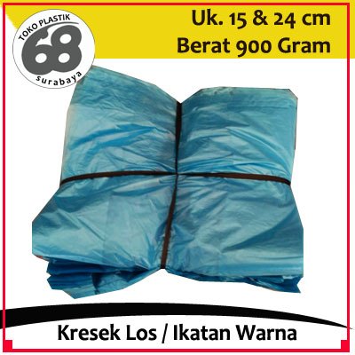 Kresek Kiloan Warna Ukuran 15 dan 24 cm