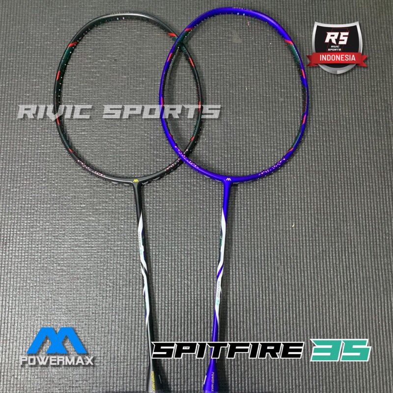 Jual Raket POWERMAX SPITFIRE 35 33LBS Power Max Raket Badminton ...