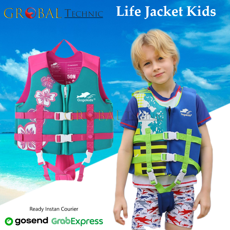 Jual Life Jacket Kids Swim Vest / Jaket Pelampung Rompi Renang Anak ...