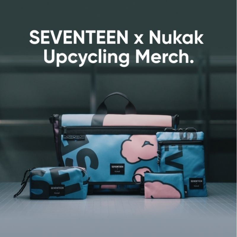 SEVENTEEN セブチ Nukak Upcycling Merch ポーチ