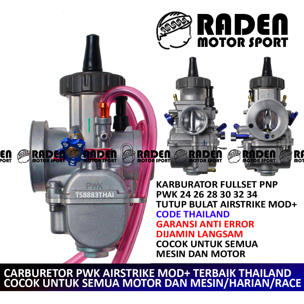 Jual Bisa Cod Karburator Airstrike Pwk Sirip Karbu Carburetor