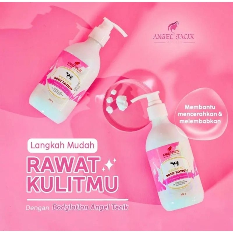 Jual MFI ANGEL TACIK WHITENING BODY LOTION l HB SABUN l BODY SCRUB