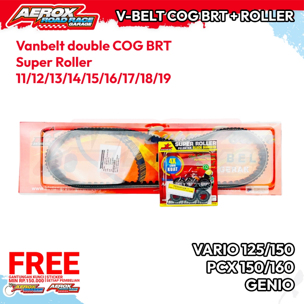 Jual Vbelt Vanbelt Venbelt Brt Pcx Pcx Double Cog Genio Beat