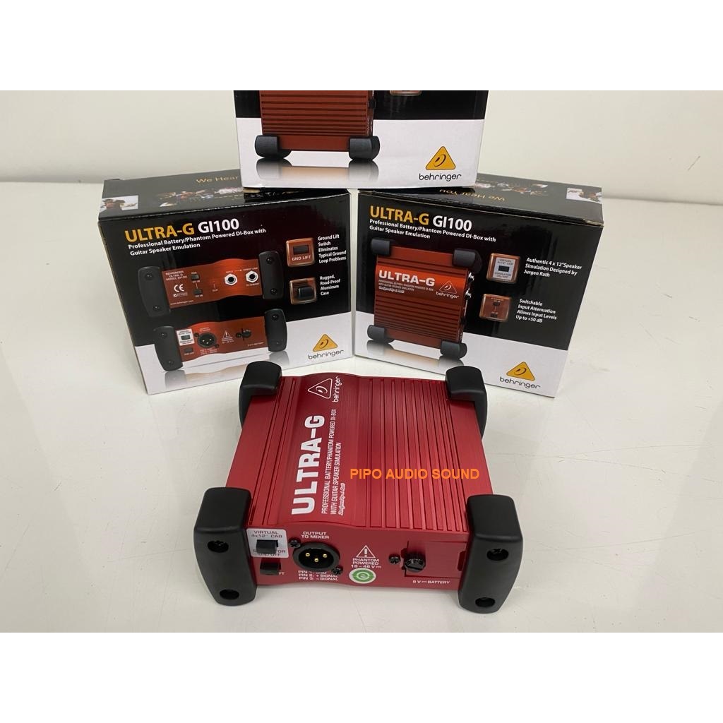 Jual BEHRINGER ULTRA GI 100 / GI100 DIRECT BOX | Shopee Indonesia