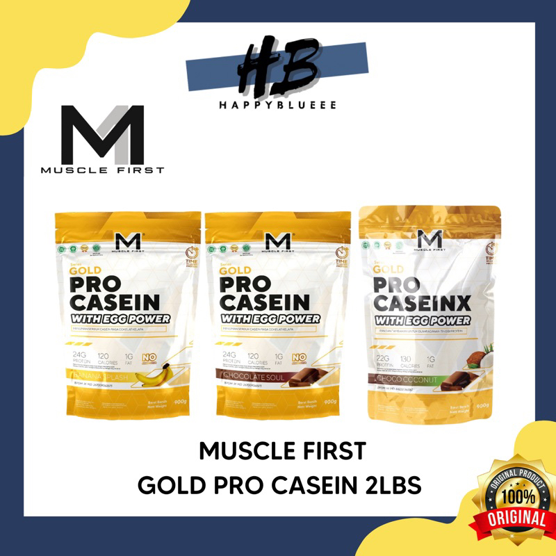 Jual MUSCLE FIRST GOLD PRO CASEIN 2LBS WHEY PROTEIN | Shopee Indonesia