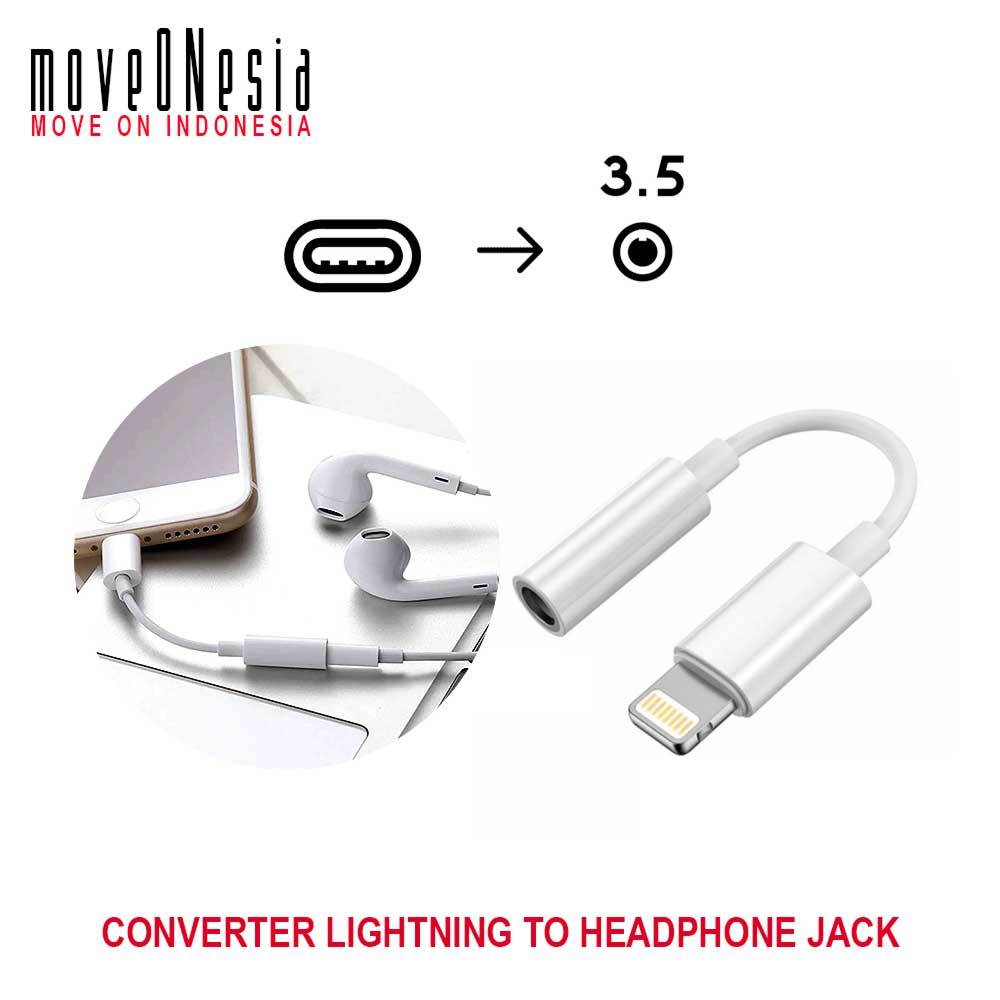 Converter Lightning To Headphone Jack Kabel Apple Adapter Audio Jack mm  For Universal iPhone