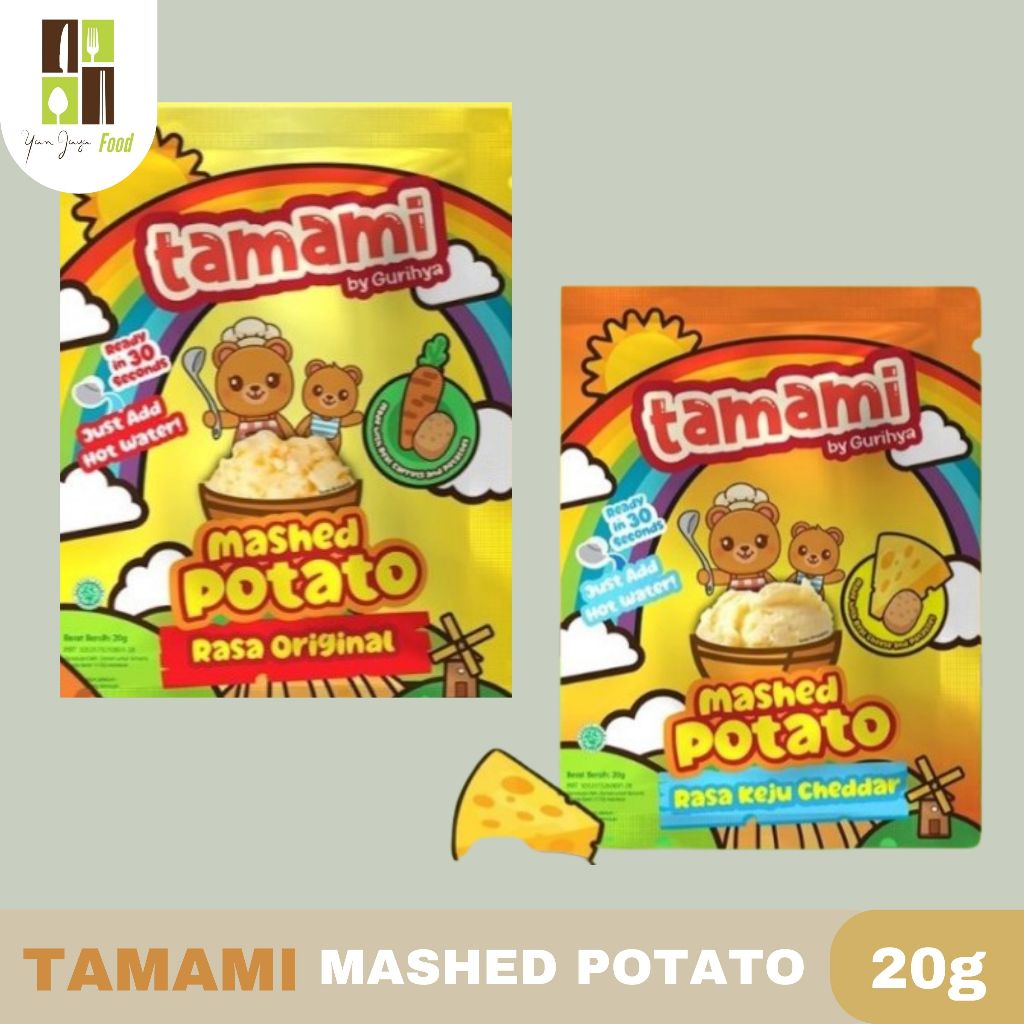 Jual Tamami By Gurih Ya Mashed Potato / Original / Cheddar / Teman ...