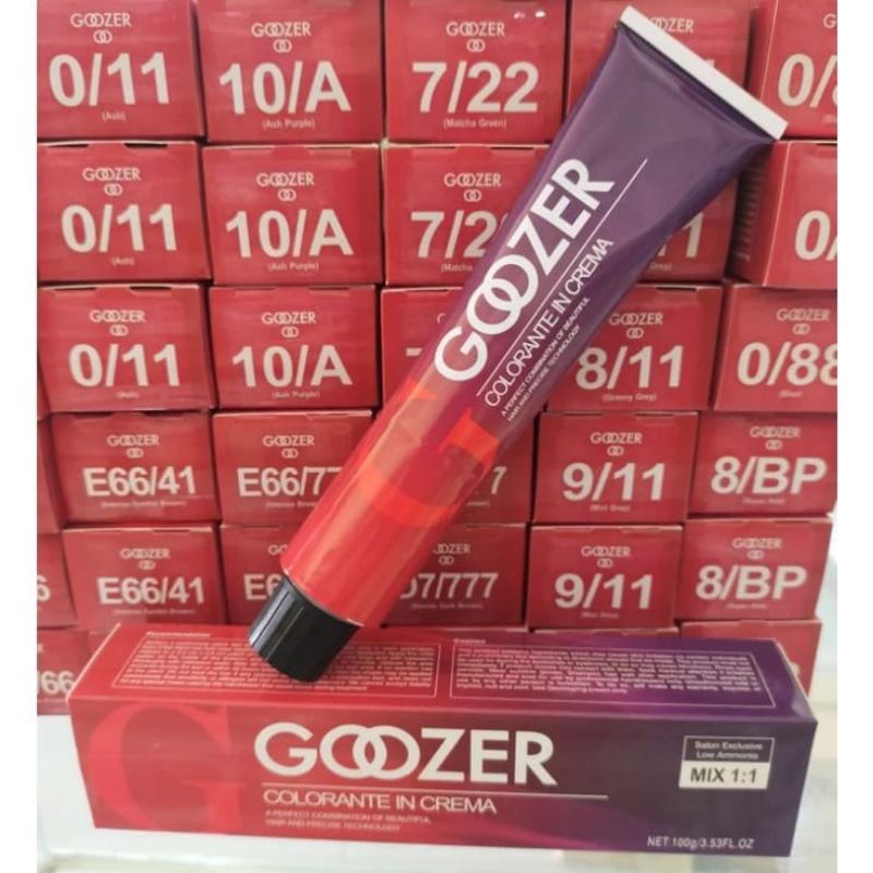 Jual Goozer Hair Color 100ml (tanpa oxydant) | Shopee Indonesia