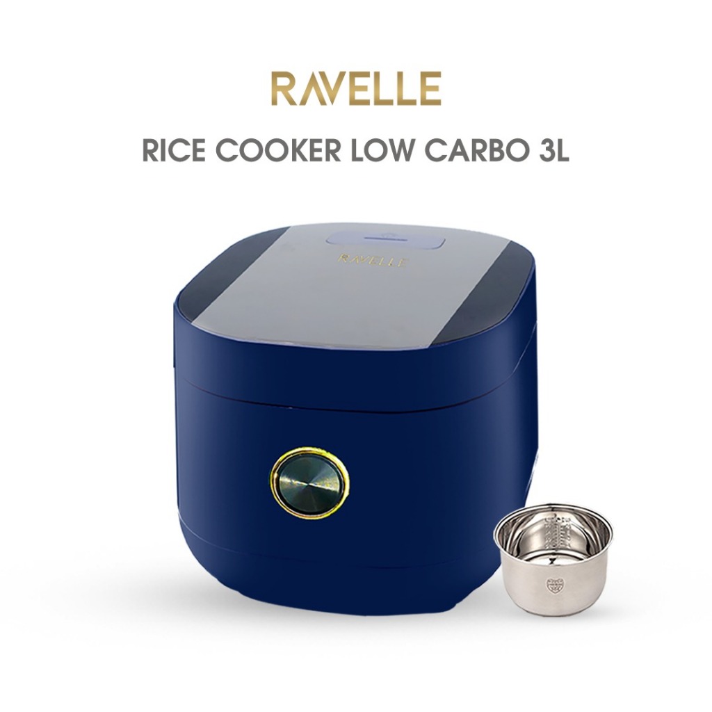 Jual EX DISPLAY Rice Cooker Digital Low Carbo 3L Galaxy Blue Rice