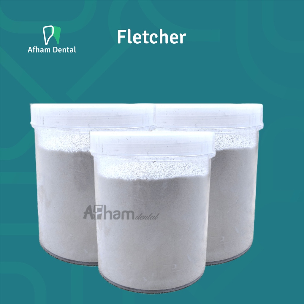Jual DENTAL FLETCHER BUBUK POWDER FLETCHER FLECHER FLECER / AFHAM ...