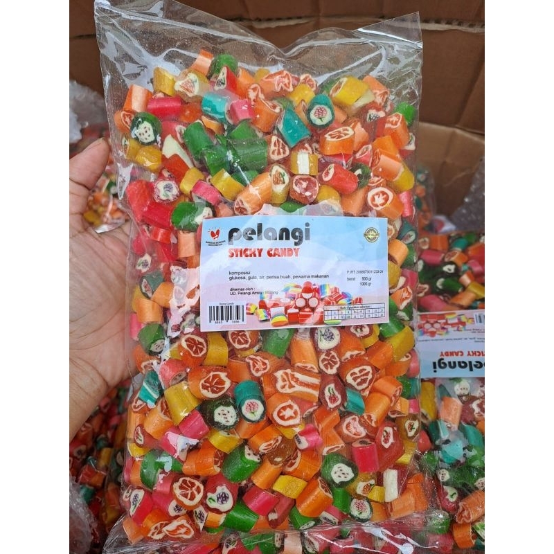 Jual Permen rasa rasa/buah/Stick candy los 1 kg | Shopee Indonesia