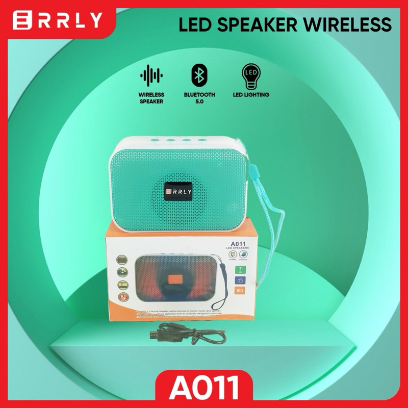 Jual Speaker A011 Speaker Bluetooth Portable LED RGB Speker Wireless ...