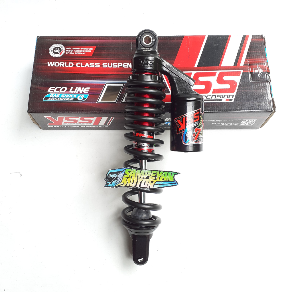 Jual Shock Skok Shockbreker Belakang Tabung Atas Yss G G Seven Ukuran Mm Red Merah Hitam