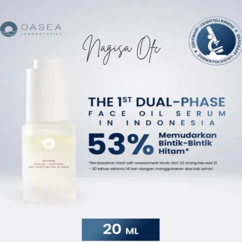 Jual OASEA FACE OIL SERUM OCEANUS SQUALANE + TRANEXAMIC | Serum ...