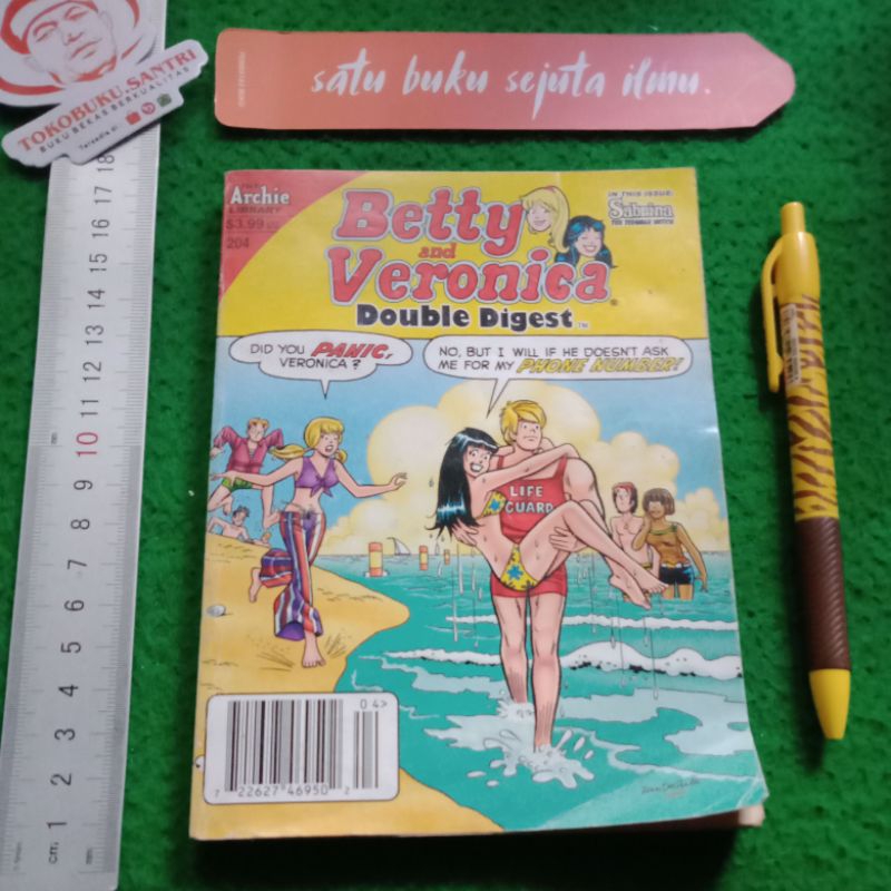 Jual Buku Komik Seri The Archie Betty And Veronica Double Digest