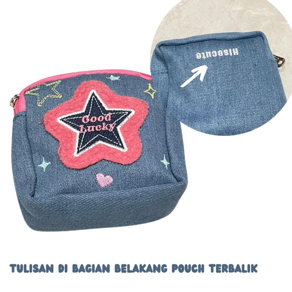 Jual Denim Mini Pouch Multi Fungsi / Multi Purpose Jeans Pouch Shopee Indonesia