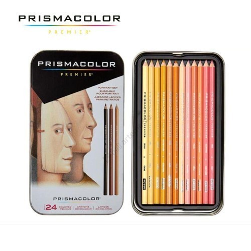 Jual Prismacolor Premier Colored Pencils, Portrait Set, Soft Core, 24 ...