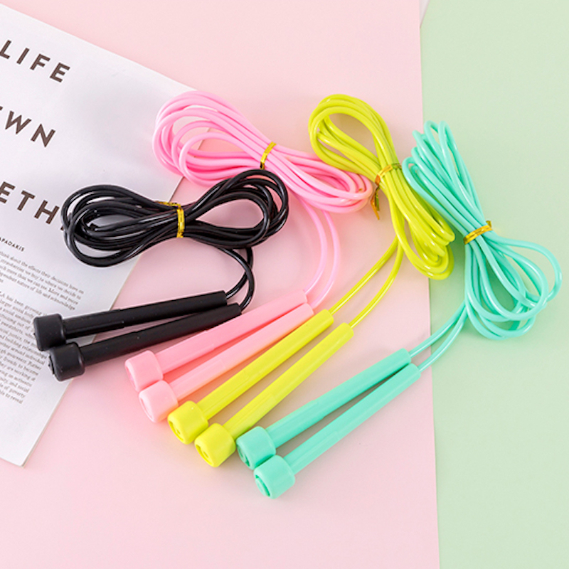 Jual Tali Skipping Pvc 2,8 Meter Jump Rope Lompat Tali 280cm Speed Rope ...