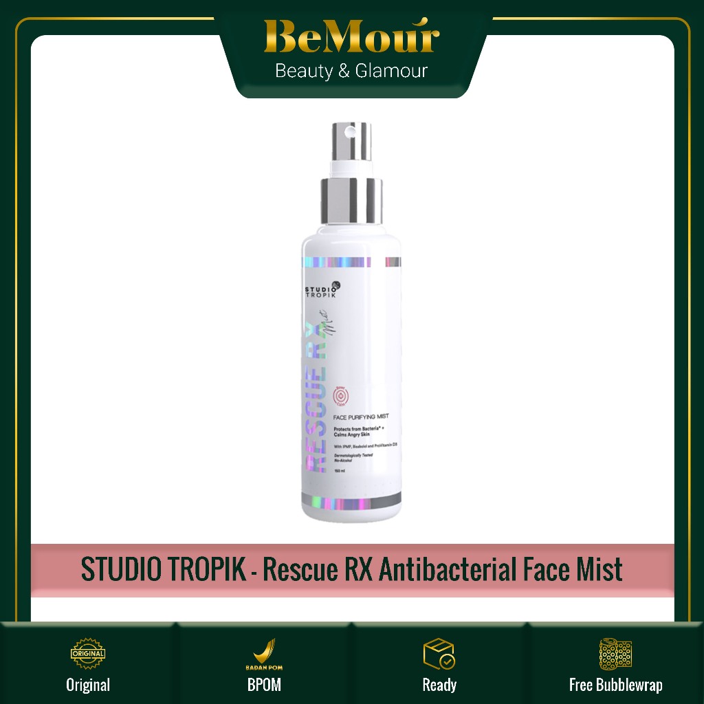 Jual STUDIO TROPIK RESCUE RX ANTIBACTERIAL FACE MIST ( 30 / 150 ml