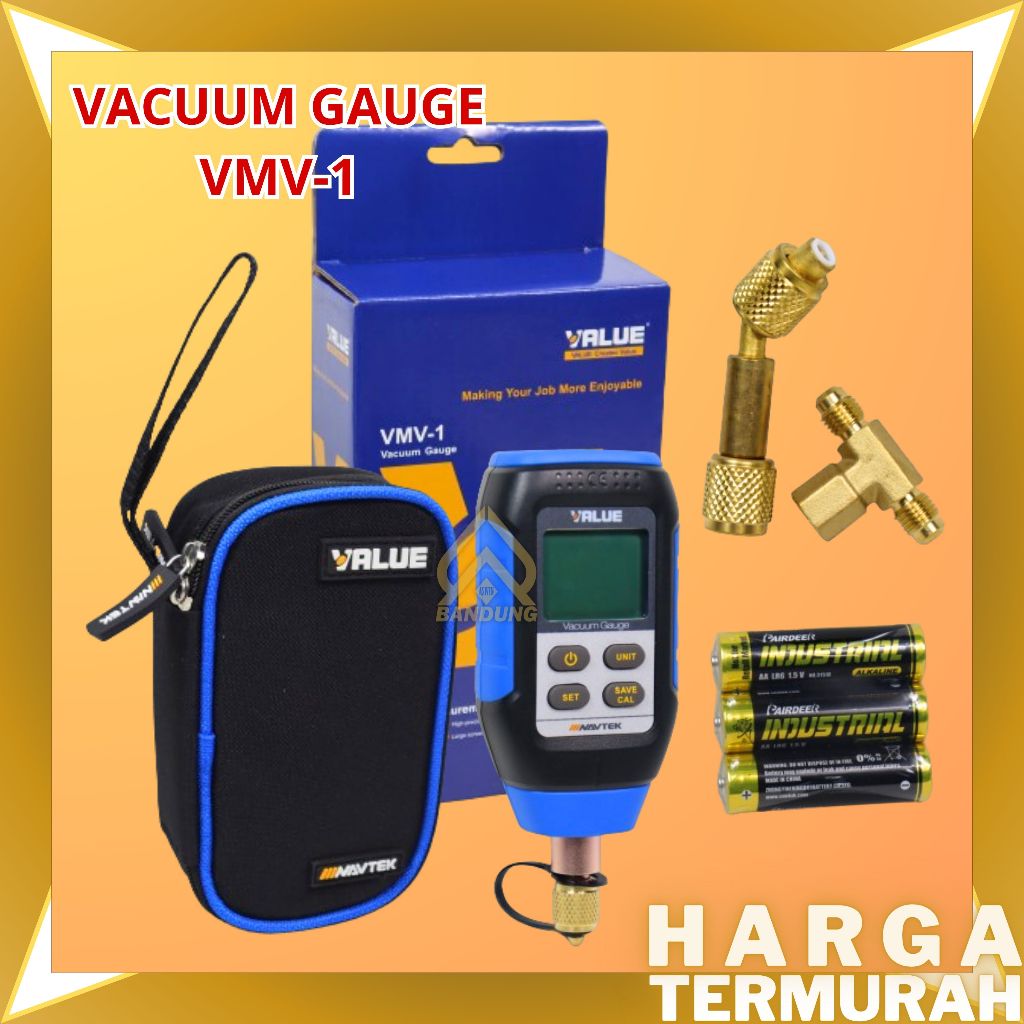Jual VACUM DIGITAL PUMP GAUGE VALUE VMV1 VACUUM PUMP DIGITAL GAUCE