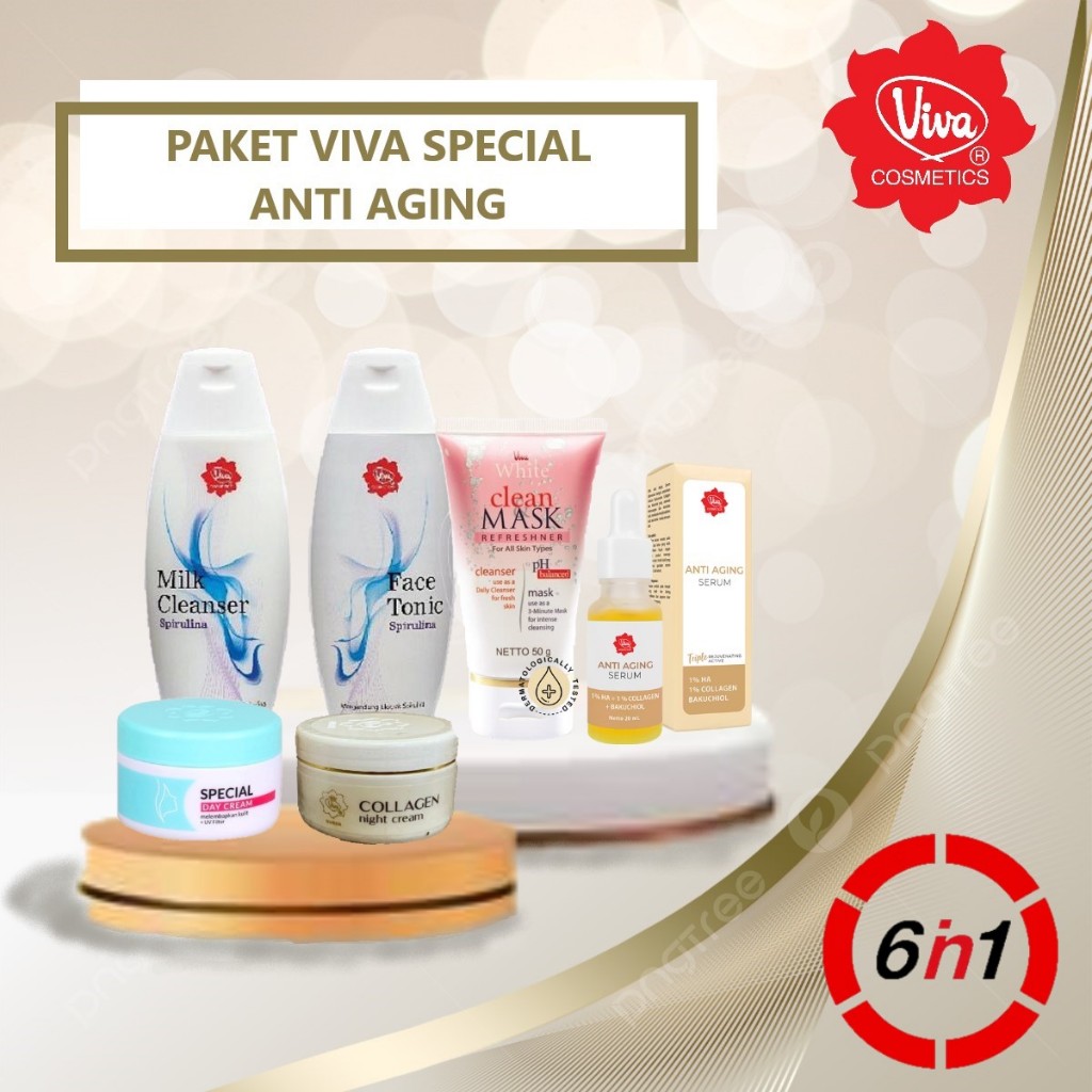 1 Paket Skincare Viva Untuk Kulit Berminyak Dan Berjerawat