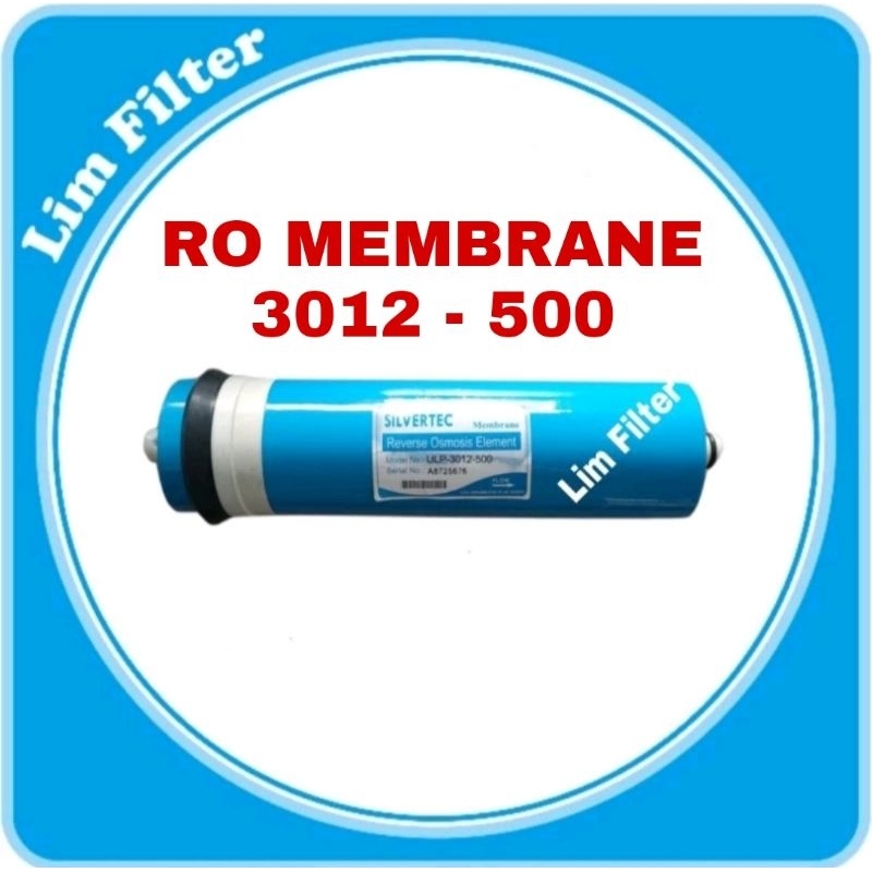 Jual SILVERTEC RO MEMBRANE 500 GPD REVERSE OSMOSIS MEMBRANE ULP 3012 ...