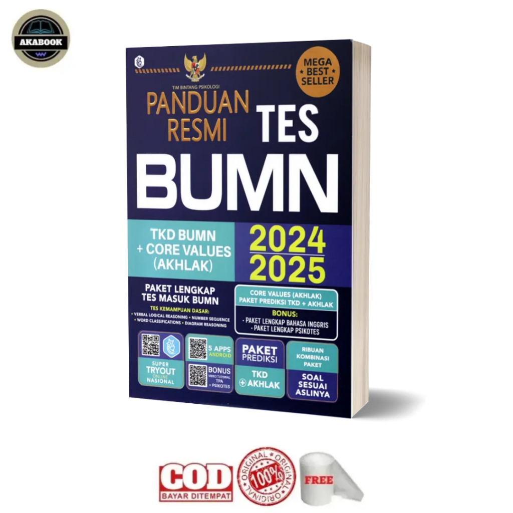 Jual Panduan Resmi Tes BUMN 2024/2025 Shopee Indonesia