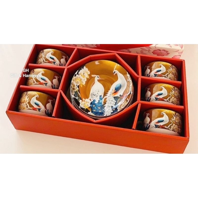 Jual Hampers Imlek Teaset Keramik Isi Set Parcel Cny Gift Set Kado Parsel Shopee Indonesia