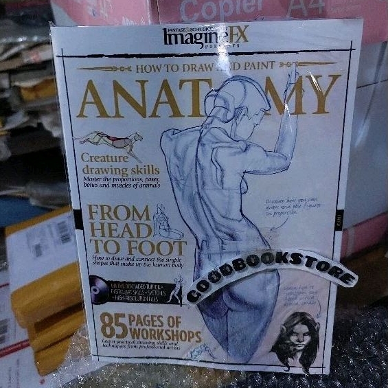 Jual Buku ImageFX How To Draw And Paint Anatomy Vol 1-2 | Shopee Indonesia