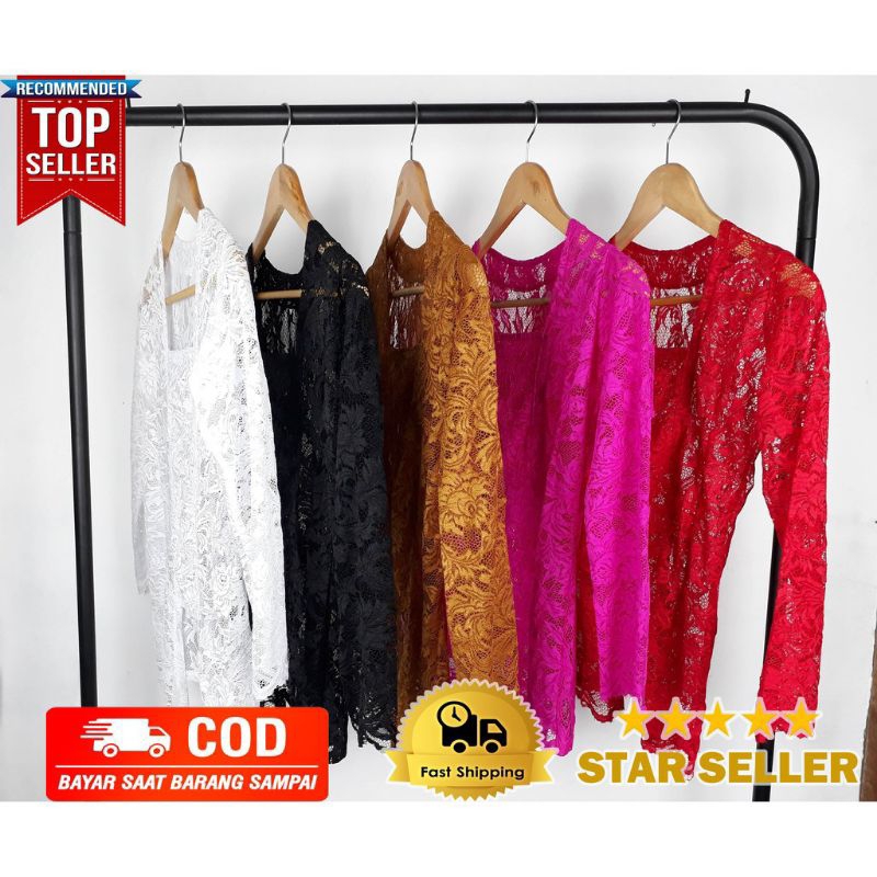 Jual Kebaya Bali Jumbo Modern Kebaya Brukat Bali Atasan Kebaya Brukat