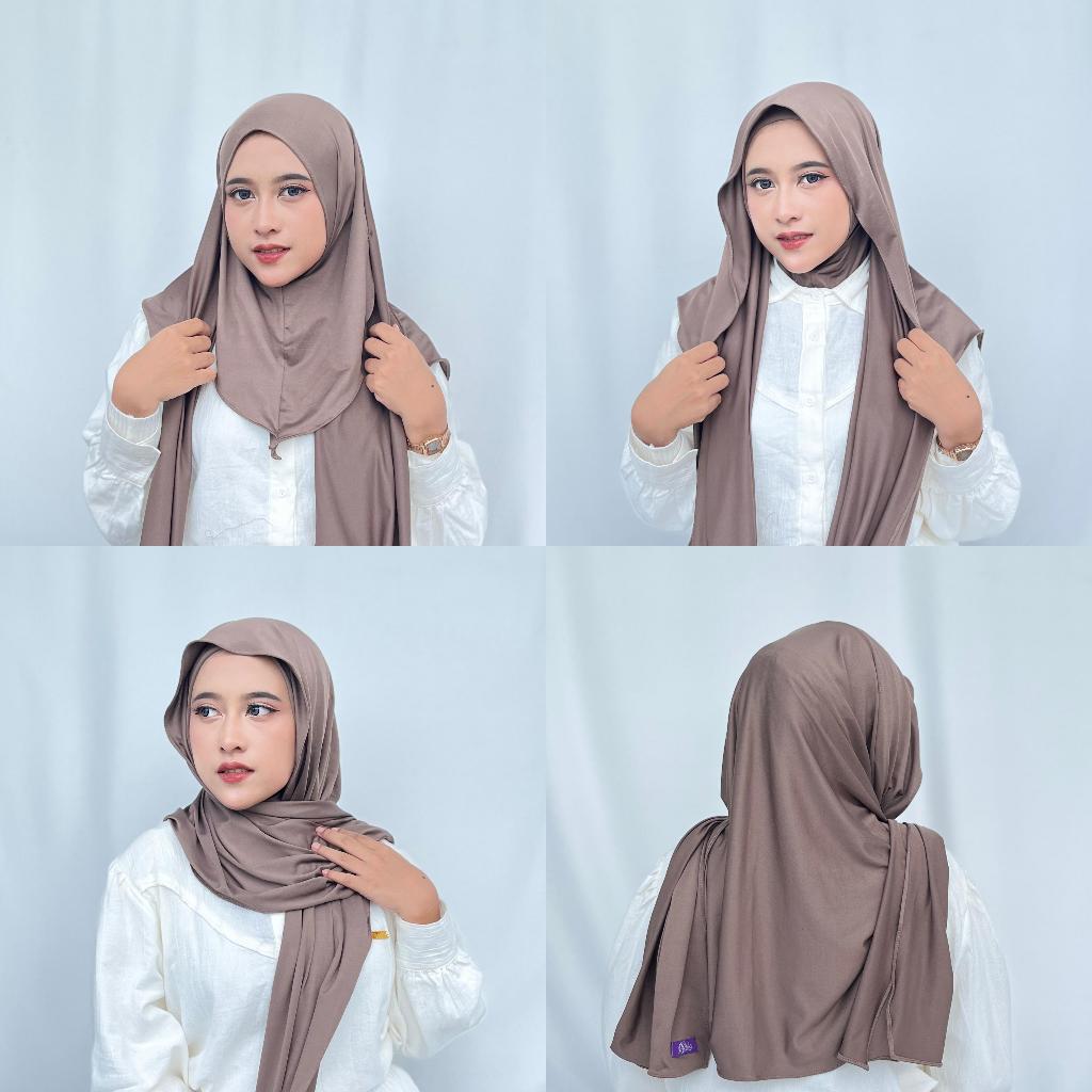 Jual Pashmina Inner Ninja Oval / Pashmina Inner Jersey Menutup Leher ...
