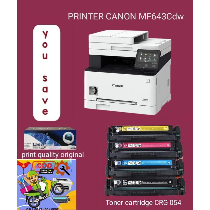 Jual Toner Canon MF643Cdw (CRG 054) | Shopee Indonesia