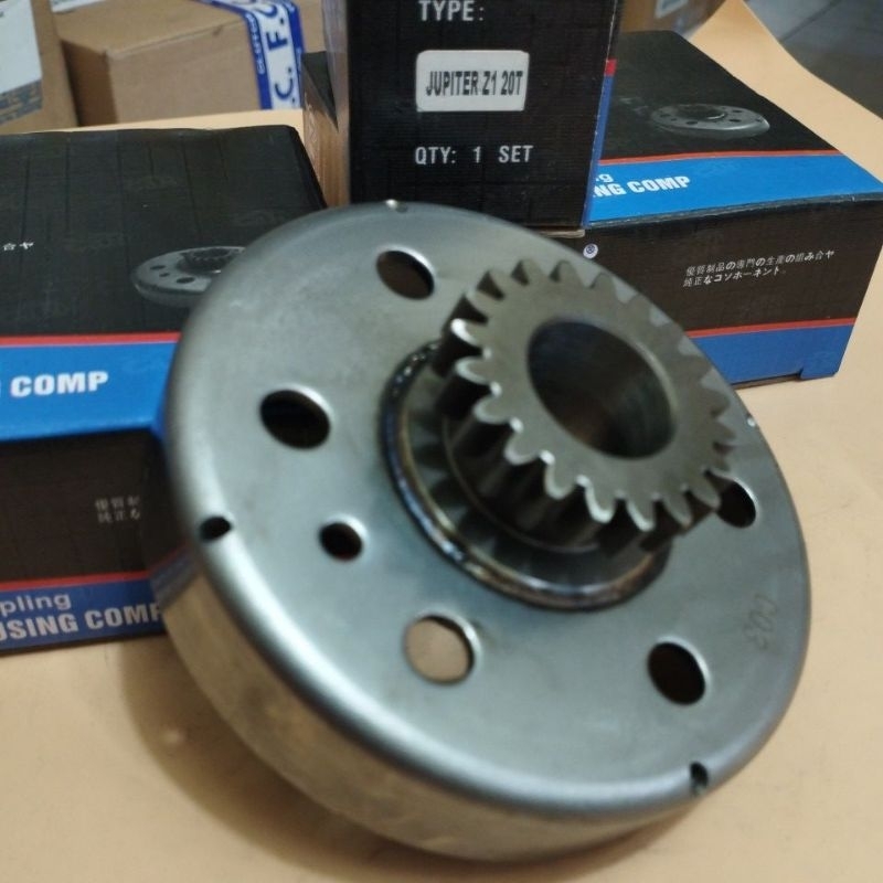 Jual CRUN MANGKOK KOPLING ASSY JUPITER Z1 1DY (20T) /VEGA /FORCE 1 ONE ...