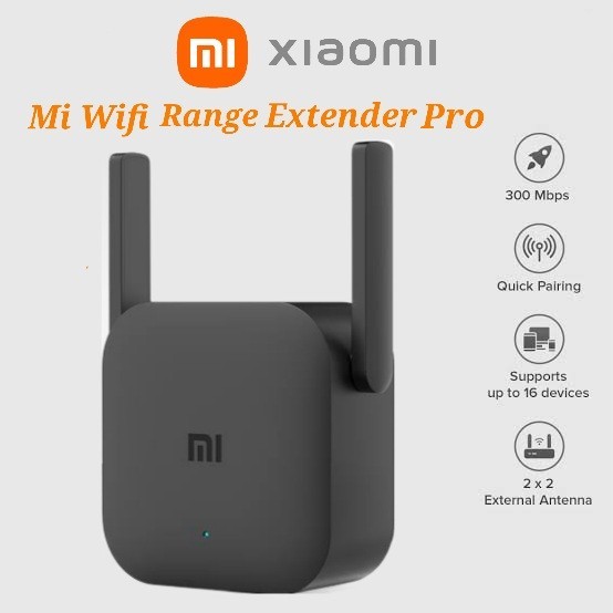 Xiaomi Mi Wifi Range Extender Repeater PRO 300Mbps Garansi Resmi