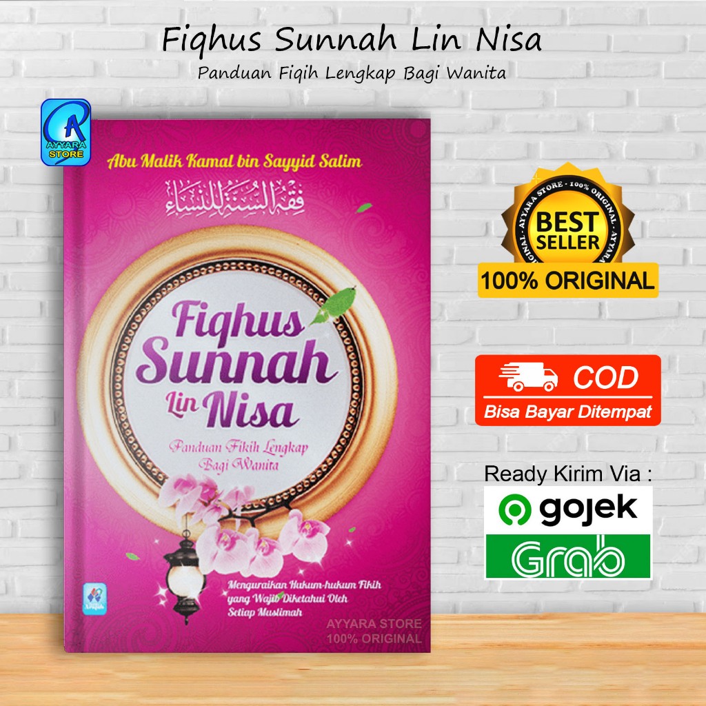 Jual Fiqhus Sunnah Lin Nisa Abu Malik Kamal Bin Sayyid Salim