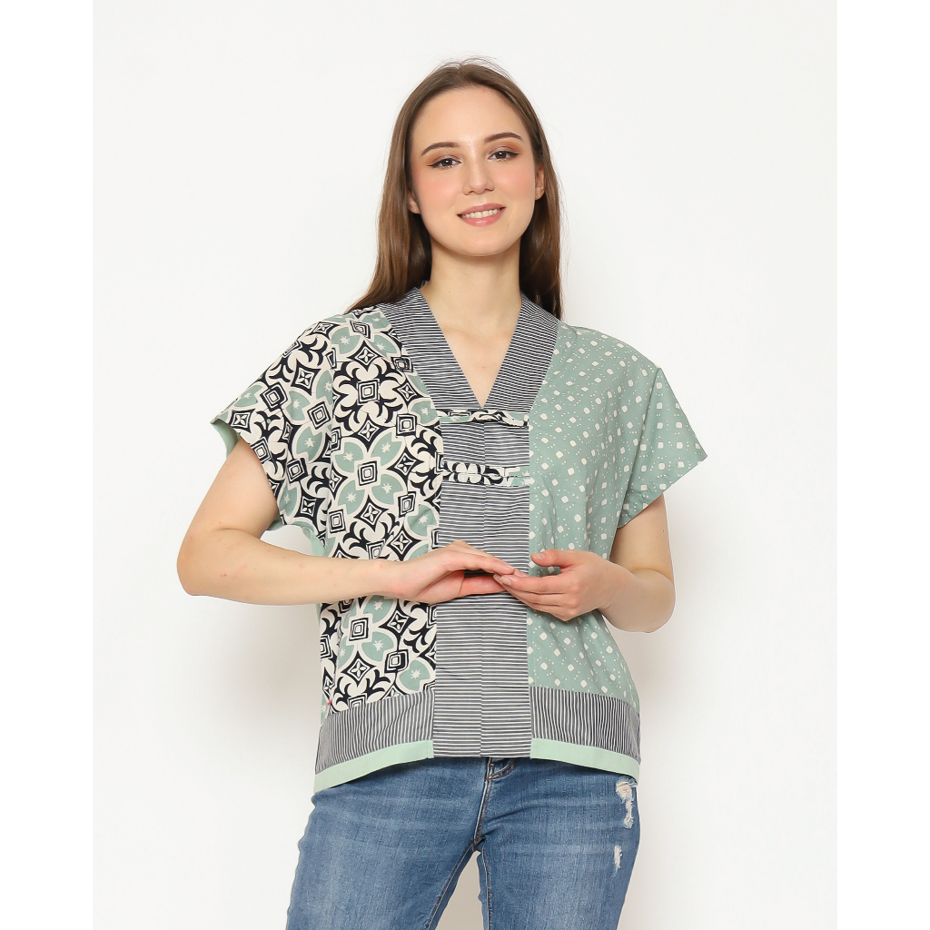Jual Bhatara Batik Blouse Wanita Inara 5672 -5690 | Shopee Indonesia