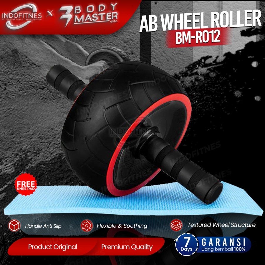 Jual BODYMASTER Speed Abs BM-R012 AB Wheel Roller - Fitness Gym ...