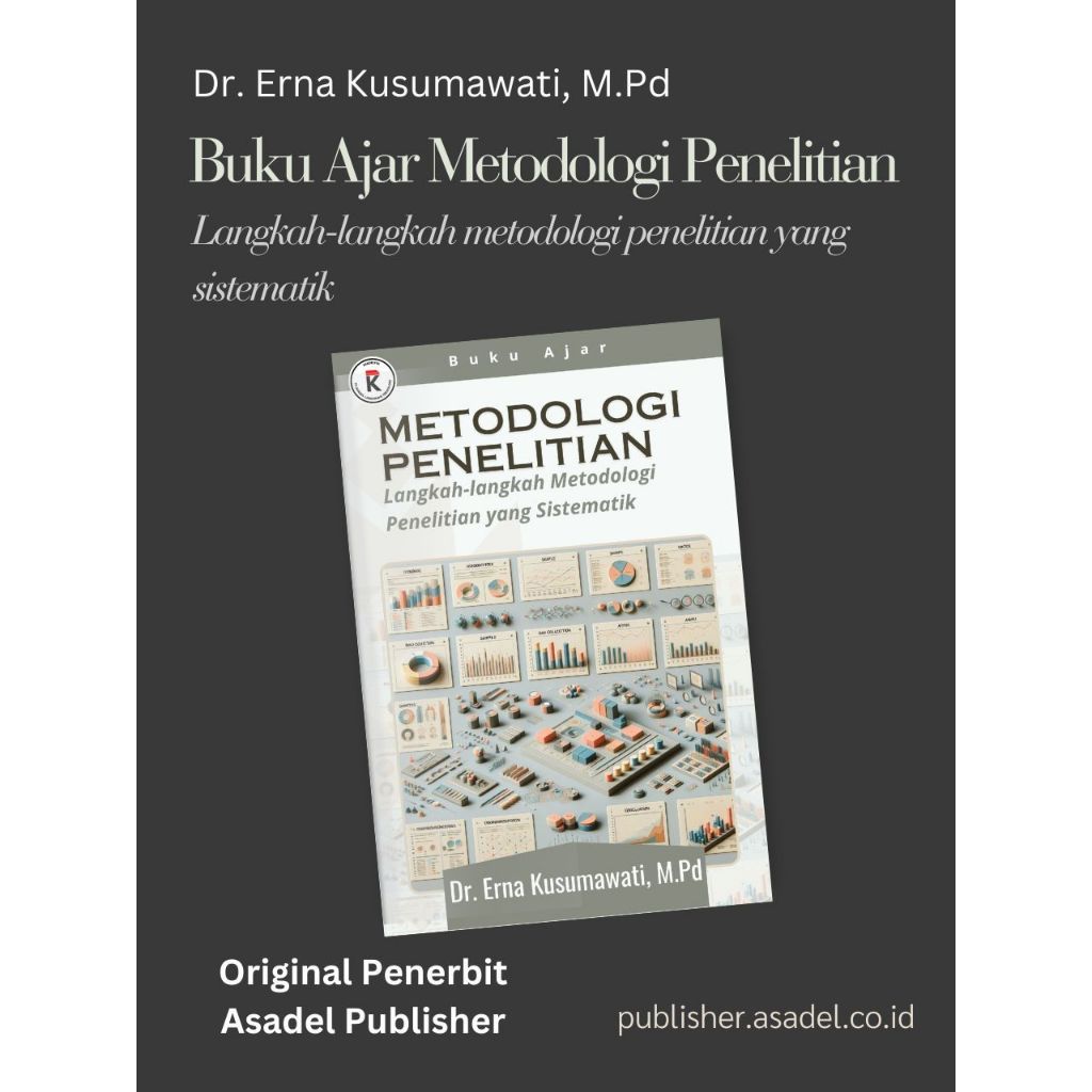 Jual Buku Ajar Metodologi Penelitian Langkah Langkah Metodologi