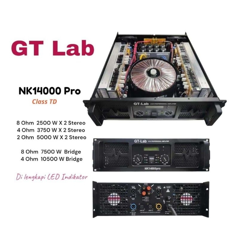 Jual Power GT Lab Nk 14000 Pro / Nk14000 Pro Shopee Indonesia