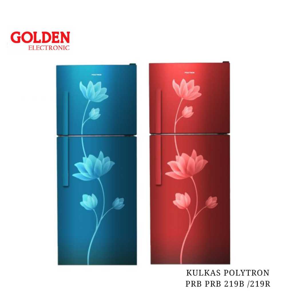 Jual Kulkas 2 Pintu POLYTRON PRB 219B / 219R | Shopee Indonesia