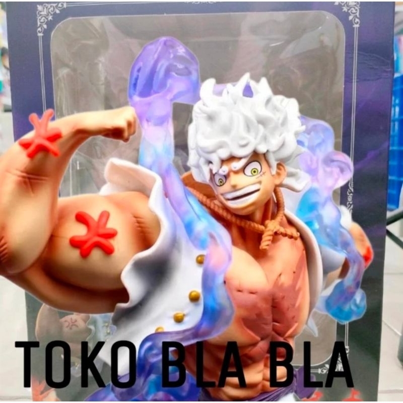 Jual ACTION FIGURE SUN GOD NIKA LUFFY GEAR 5 ONE PIECE OTOT BESAR