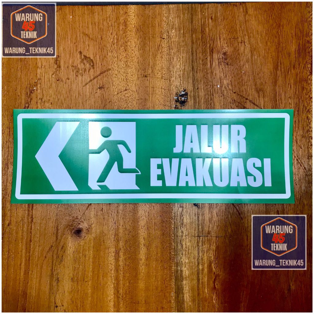 Jual stiker sticker safety sign K3 Jalur | Shopee Indonesia